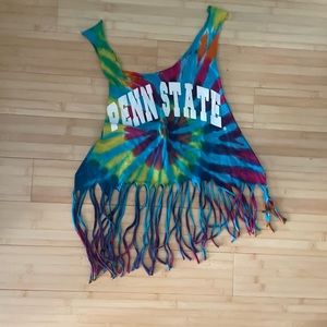Penn State Tie Dye Crop